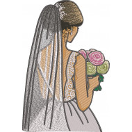 Bride Holding Bouquet