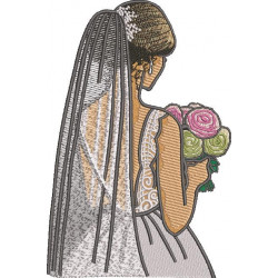 Bride Holding Bouquet