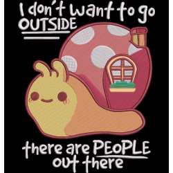 People Outside Snail Quote