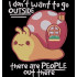 People Outside Snail Quote