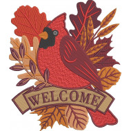 Welcome Cardinal Sign