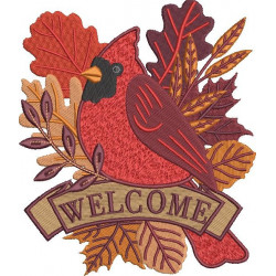 Welcome Cardinal Sign
