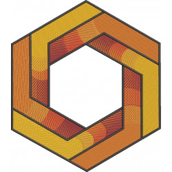Gradient Haxagon