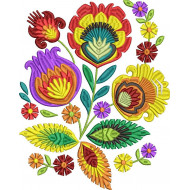 Polish Folk Flowers
