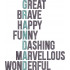 Love Granded Word Art