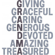 Love Grandma Word Art