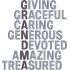 Love Grandma Word Art