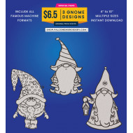Black And White Gnome Collection