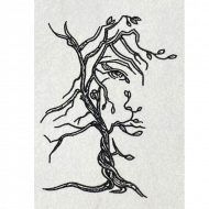Artistic Face Tree