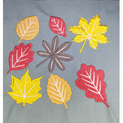 Colorful Leaf Pattern