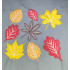 Colorful Leaf Pattern
