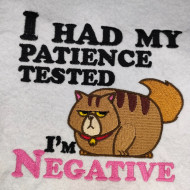 I Had My Patience Tested Funny Cat 