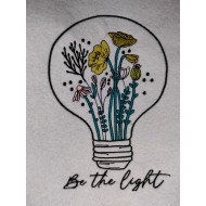 Be The Light Floral Bulb