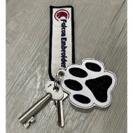 Cat Paw Key Fob