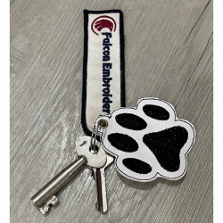 Cat Paw Key Fob