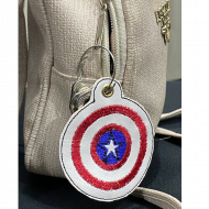 Shield Man Key Fob
