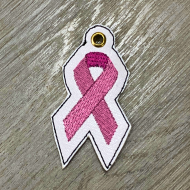 Awareness Ribbon Key Fob