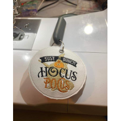 Halloween Witch Key Fob