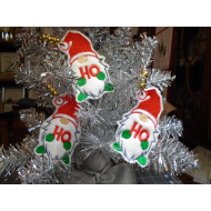 Christmas Santa Hat Gnome Patch