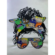 90's Mom Rugrats Messy Bun