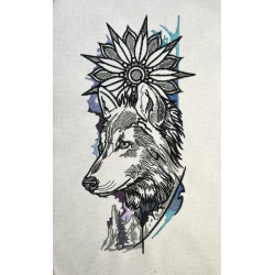 Flower Wolf Artwork