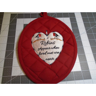 Robins Appear Heart Quote