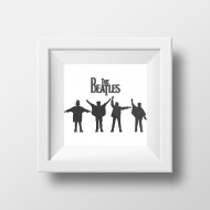 The Beatles Silhouette