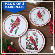 Cardinal Charm Pack of 3 Design