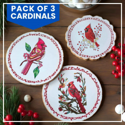 Cardinal Charm Pack of 3 Design