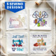 Sewing Lovers Pack of 5 Embroidery Designs Sewing Lovers Pack of 5 Embroidery Designs