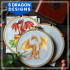Dragon Lovers Pack of 6 Embroidery Designs