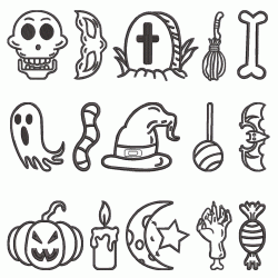 Halloween Patch Collection