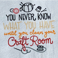 Clean Your Craft Room Quote