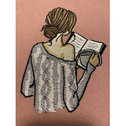 Girl Reading Book