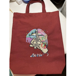 Let It Be Song Peace Design
