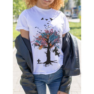Color Tree Scene
