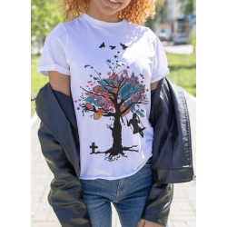 Color Tree Scene