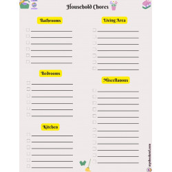 Household Printables