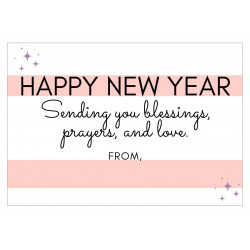 Christmas and New Year Printable Post Cards