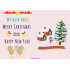 Christmas Landscape Printable Cards