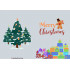 Merry Christmas Foldable Printable Cards