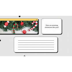 Christmas Greetings Printable Card