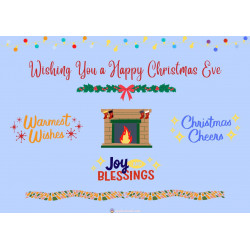 Christmas Landscape Printable Cards