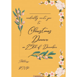 Christmas Invitation Printable Cards