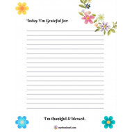 I'm Grateful Printable