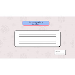Christmas and New Year Greetings Printable Card