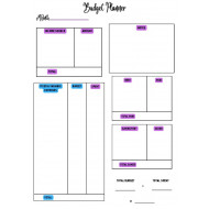 Meal Planner and Budget Planner Printable 