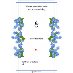 Wedding Guest List and Invitation Printable
