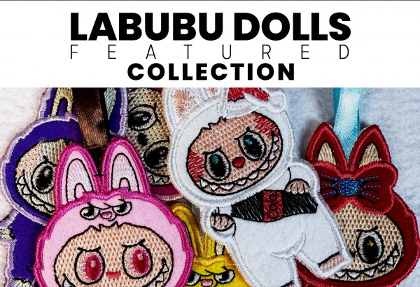 Labubu Doll Keyfob