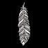 Feather Embroidery Design